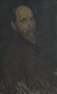 チャールズラングフリーアーの肖像 作： James Abbott McNeill Whistler